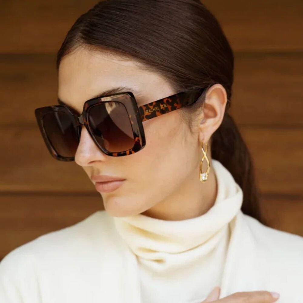 Jackie Mack Lumi Earrings Twist Hoops Gold Cubic Zirconia Curateur Fall 2024